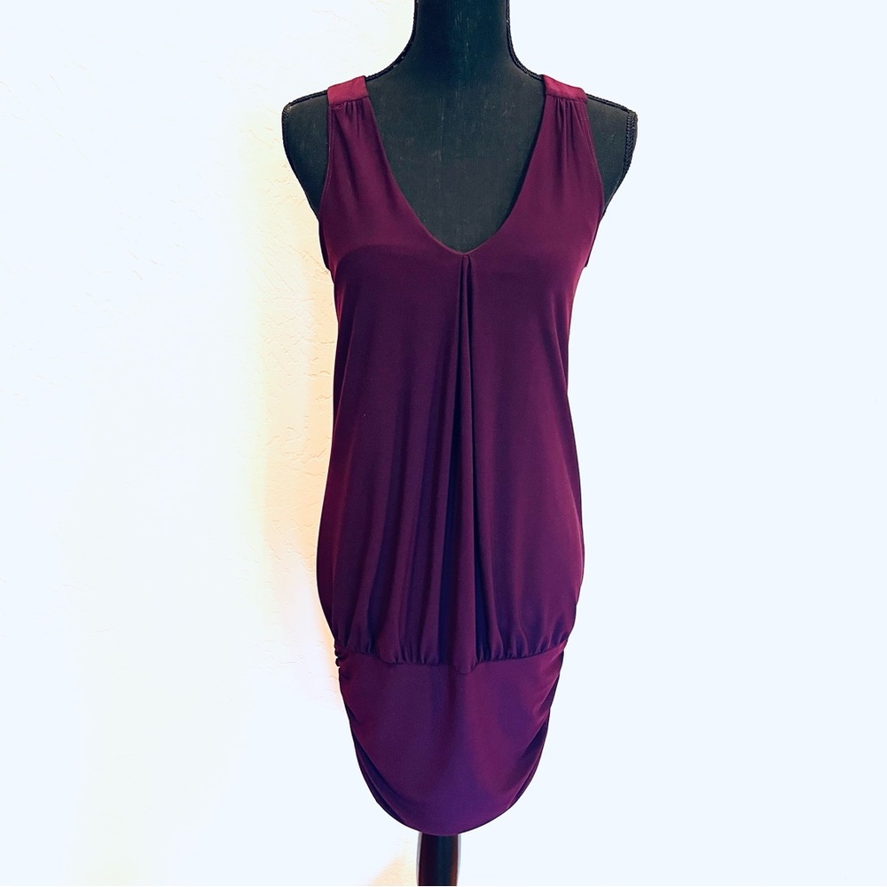 Purple tank dress